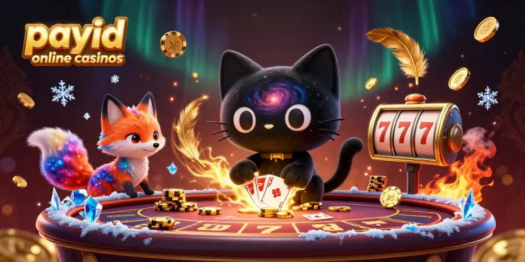 Experience the excitement of payid online casinos with vibrant characters and dynamic gaming elements.